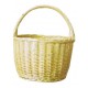 Panier de jardin en osier blanc