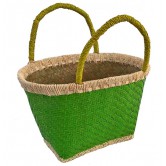 La Vannerie d'Aujourd'hui - Cabas pour enfant, feuille de palmier vert