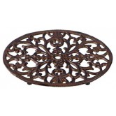Dessous de plat en fonte forme ovale