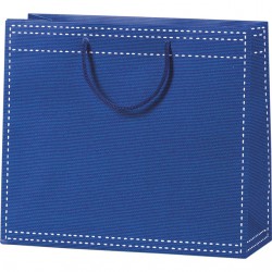 Sac en papier bleu