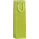 Sac en papier bouteilles vert anis