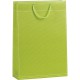 Sac en papier bouteilles vert anis