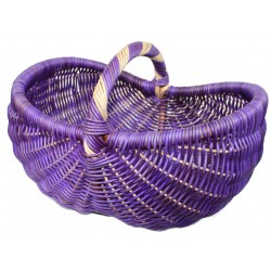 La Vannerie d'Aujourd'hui - Panier en rotin violet