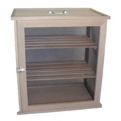La Vannerie d'Aujourd'hui - Garde-manger 1 porte grand modèle en hêtre