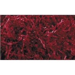 Vannerie d'Aujourd'hui - Frisure papier plissé kraft coloris bordeaux