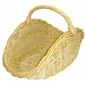 La Vannerie d'Aujourd'hui - Panier à bois en rotin naturel design L 67 cm