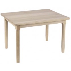 Table enfant hêtre naturel verni